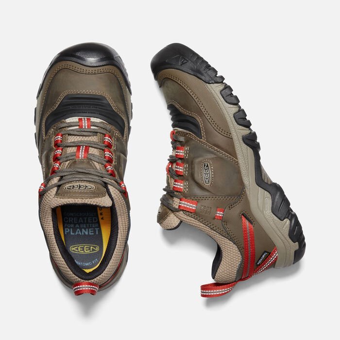 men's ridge flex waterproof hiking shoes